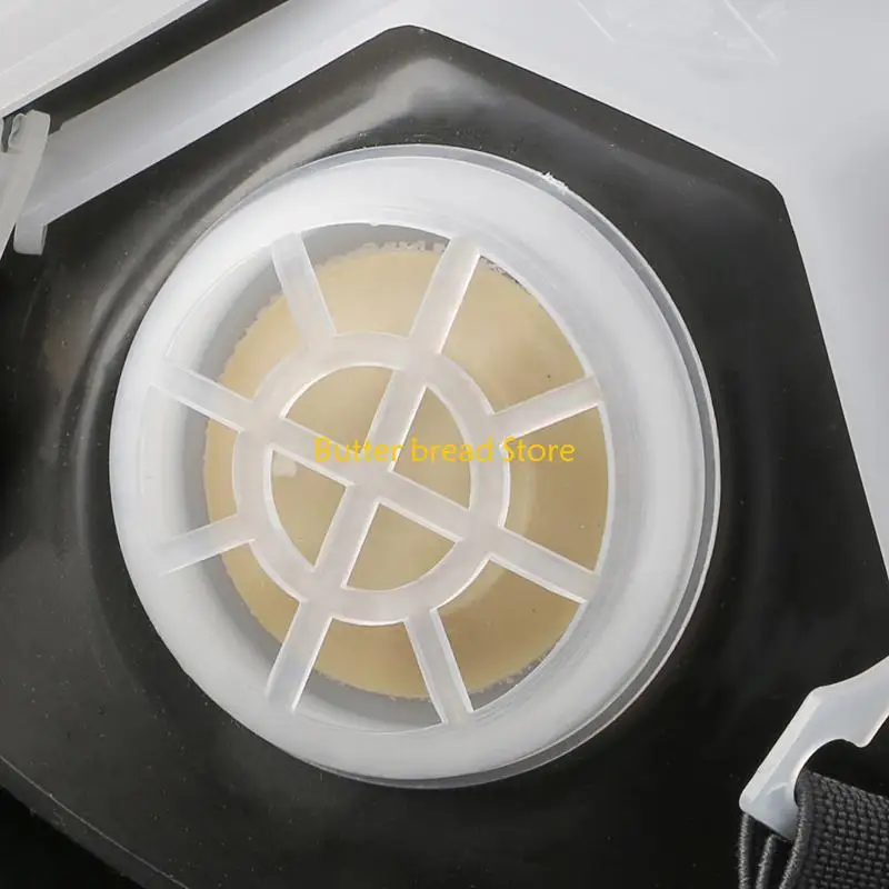 W89C เครื่องช่วยหายใจหน้ากากแอนตี้-พัดแก๊สคู่สเปรย์เคมีพ่นสีความปลอดภัยใหม่