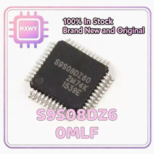 (3/20 Pieces) S9S08DZ60MLF S9S08DZ60 LQFP-48 8-bit Freescale Single Chip Microcomputer Factory Wholesale Cheap IC Chip Fast