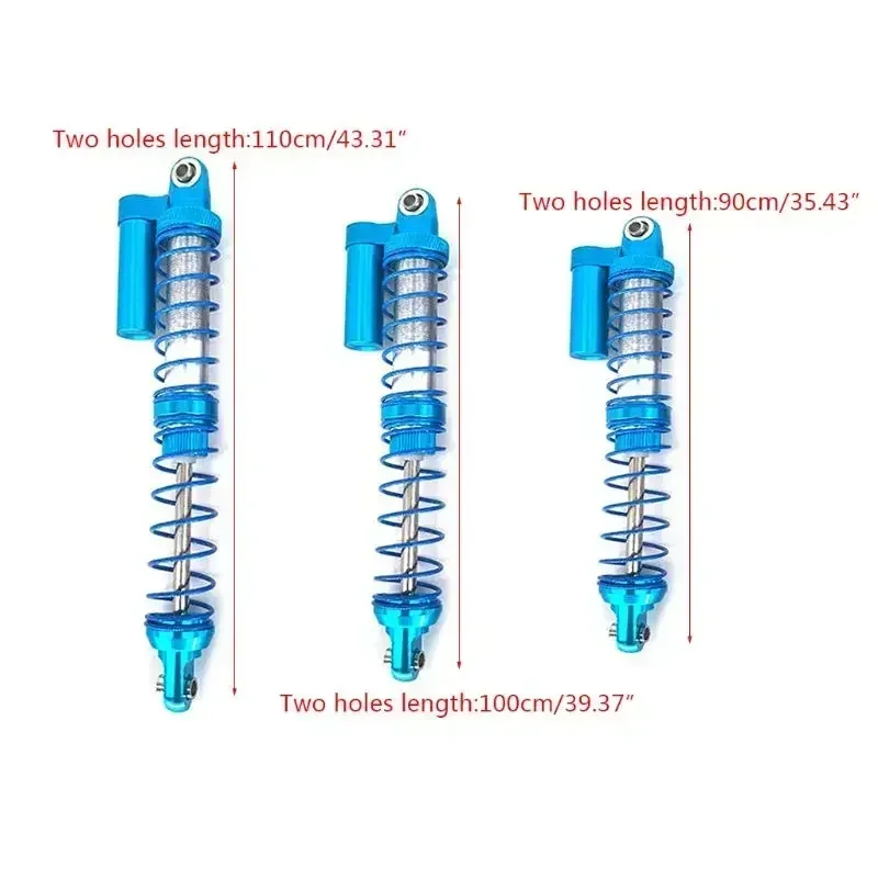 

Oil Adjustable 90 100 110 120mm Shock Absorber Metal Damper for 1/10 RC Crawler Trxs TRX4 Axial SCX10 90046 WRAITH