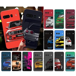 Japan JDM Sport Car Phone Case for Google Pixel 10 9 Pro XL 9A 8 7 6 Pro Pixel 8A 7A 6A Pixel 8 7 6 5 Funda