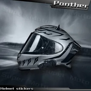 Waterproof motorcycle helmet decal, adhesive helmet, visor, windshield, glass sticker, AGV, Arai, Shoi, Zeus, HJC, Kyt, Accessories 6 Main sales helmet Kyt TT Course - №5