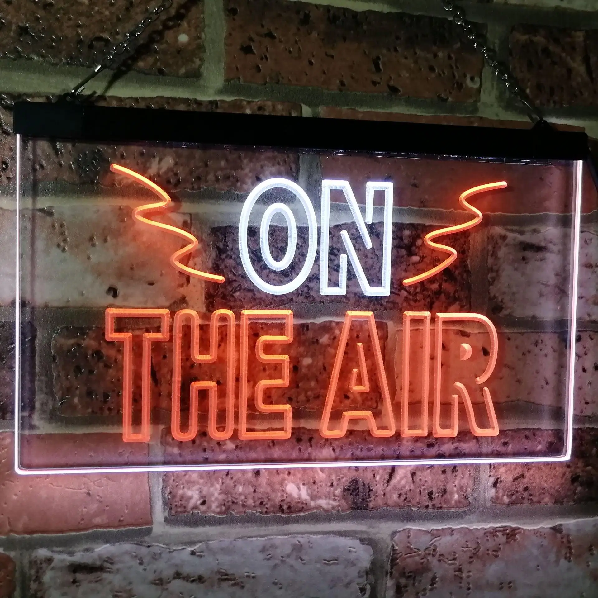 On Air Studio Recording in Progress Dual-color LED Neon Sign st6-i2066