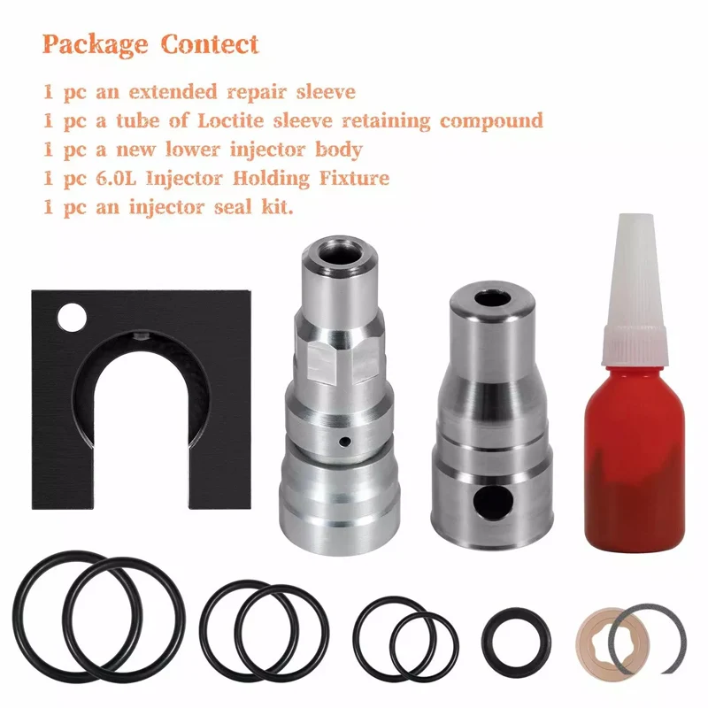 

For Ford 6.0L Powerstroke Engine Fuel Injector Sleeve Cylinder Head Repair Kit