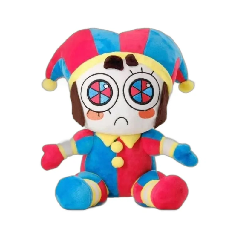 New Magical Digital Circus Anime Stuffed Toy Pamny and Jax Clown Rabbit Plush Doll Toy Ornament Collection Gift