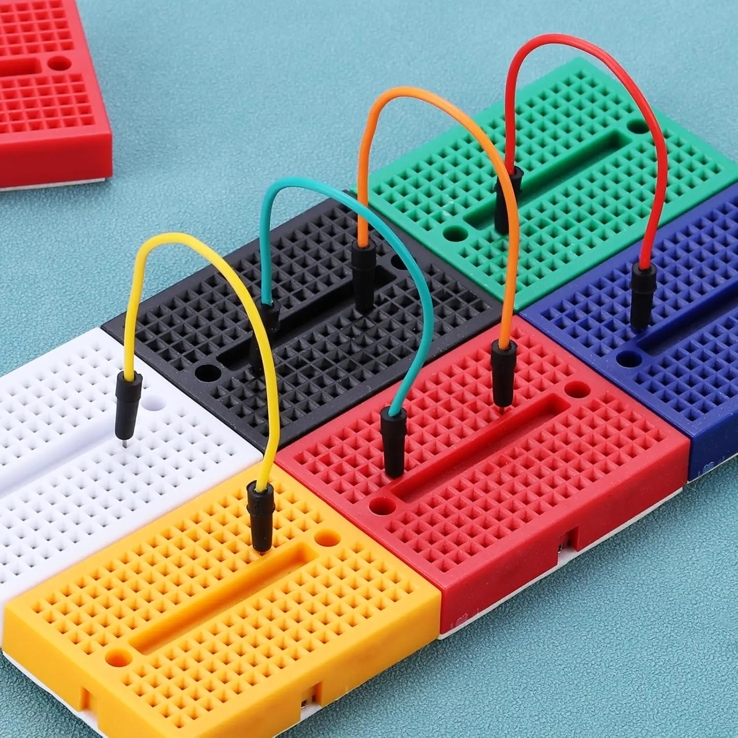 6 pçs placa de ensaio sem solda pequena placa de ensaio 170 pontos de gravata protótipo pcb placa de pão eletrônica placas autoadesivas