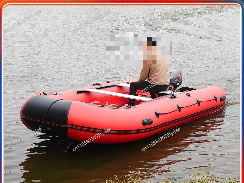 Assault boats, rubber, thickened hard-bottom fishing , lure inflatable , kayaks, flood control and rescue