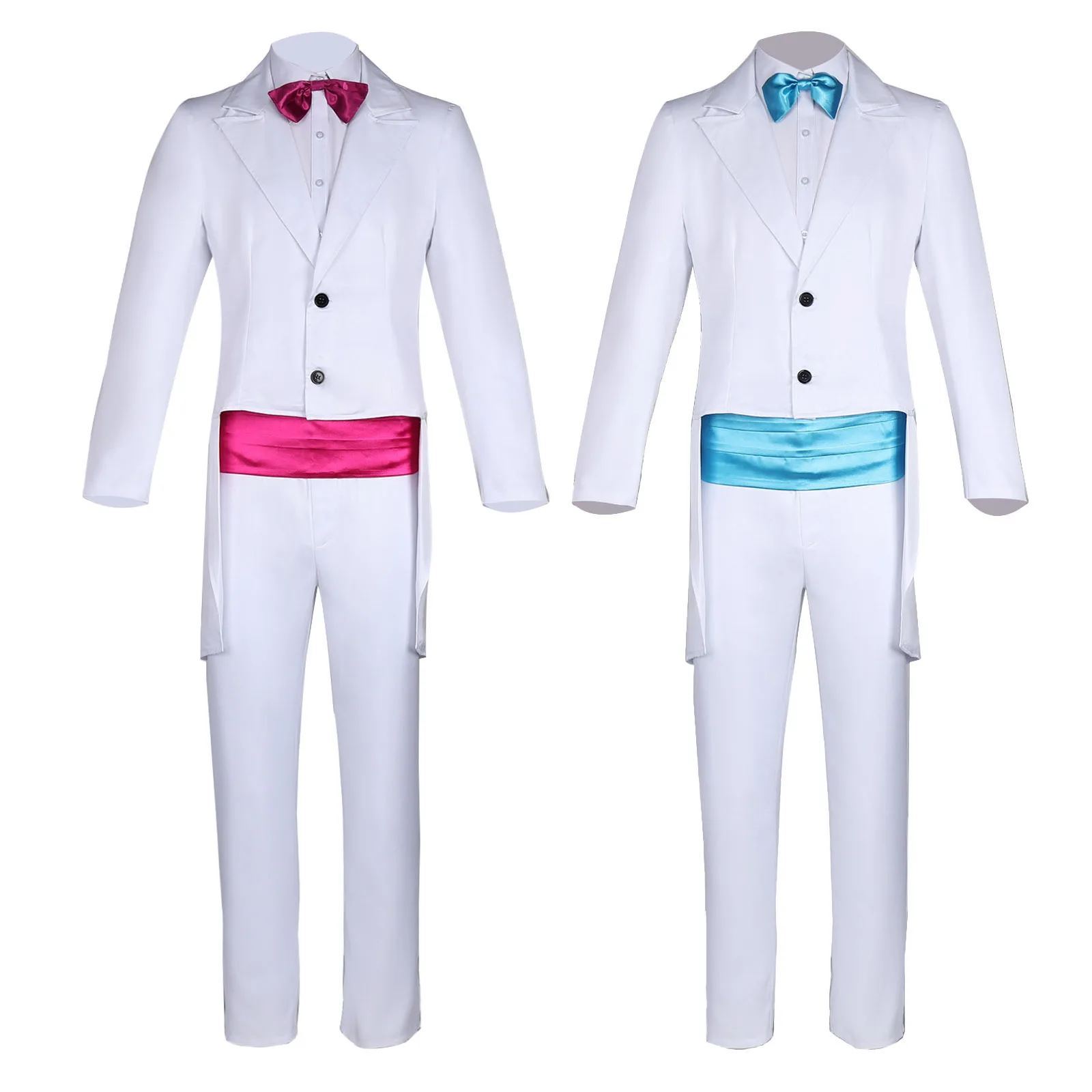 

New Halloween Medieval Court Sequined Tailcoat Cosplay Costume