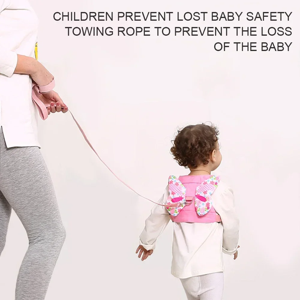 Anti-Verlust-Handgelenkband für Kinder, Leine, Rucksack, Baby-Sicherheitsgurt, Seil, modisches Armband, weiches Kinder-Wanderer-Kleinkind-Armband – Detail 15