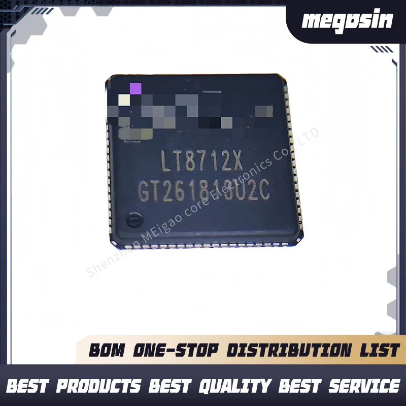 1~5PCS/LOT LT8712X LT8712 QFN-76 DP to HDMI/VGA converter IC chip
