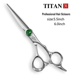 Titan – ciseaux de coiffure professionnels, outil de coupe, amincissant, pour salon de coiffure