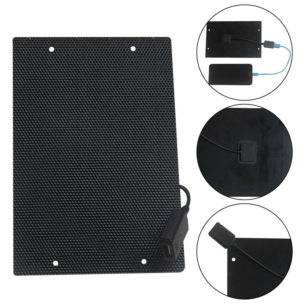 Portable Solar Charger 10W Solar Panel Charger Compact Design High Efficiency Solar Panel For 3.7V-5V Batteries