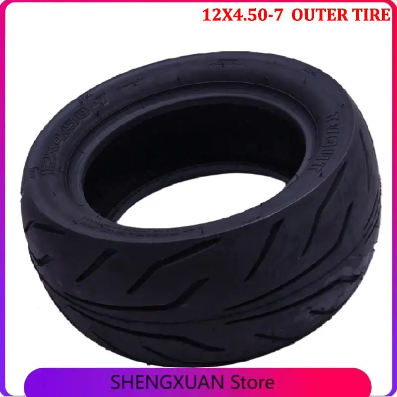 ATV beach bike tire 12x4.50-7 outer tire 7-inch thick wear-resistant inflatable tire tyre