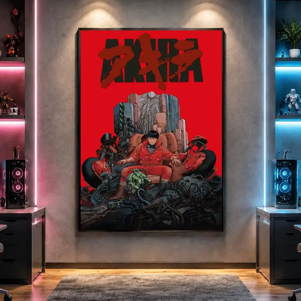 Anime A-Akira Cyberpunk Classic Poster Wall Art Bedroom Living Room Dorm Bar Cafe Gym Studio Home Decor Gifts