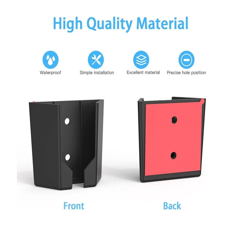 Starlink 인터넷 키트용 이더넷 어댑터 마운트, Starlink V2 용, 위성 브래킷, 안정성 ABS 벽 브래킷 장착 키트