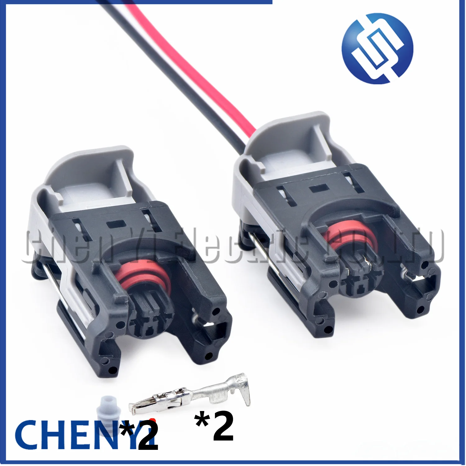 Connecteur étanche automobile à 2 broches, injecteur de carburant, prise de faisceau de câbles 33500409 F456200 A0225453826 pour Benz