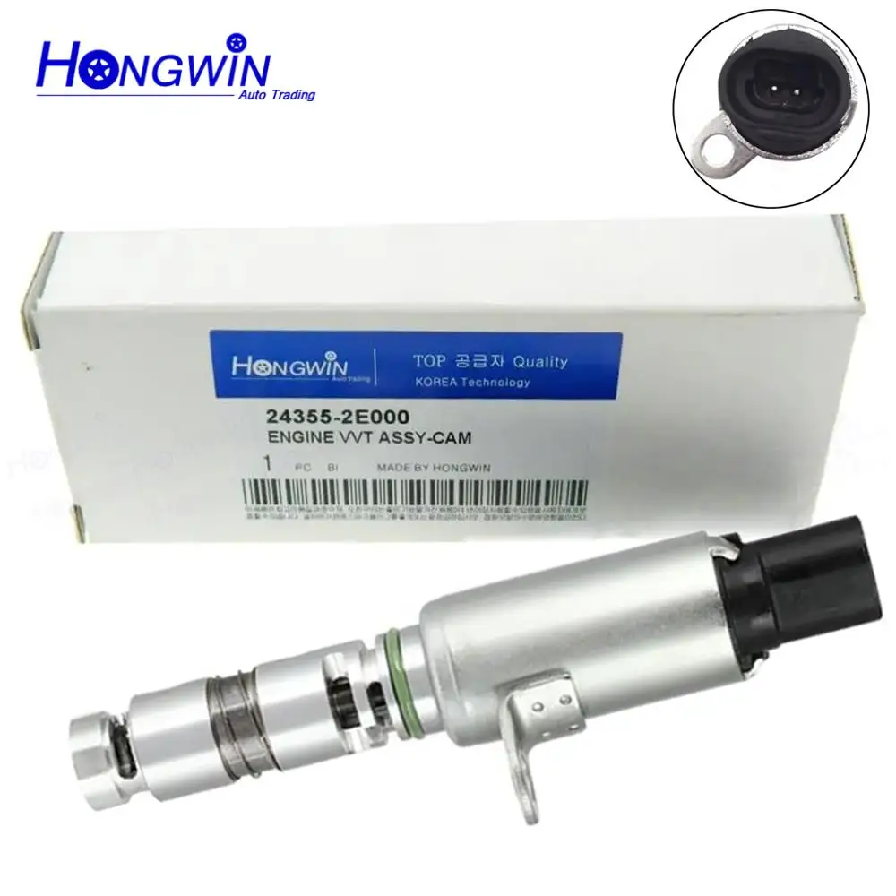 Genious No.: 24355-2E000 VVT Pressure Valve Engine Variable Timing Solenoid Fits HHyundai Elantra 1.8L Kia Soul 2.0L  2011-2013