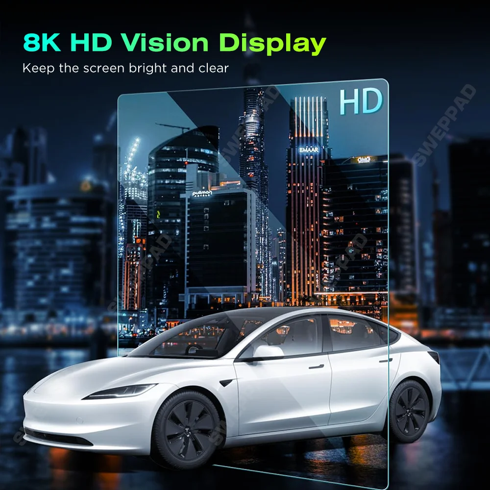 SWEPPAD For Subaru Crosstrek 2026 2025 2024 Car Navigation Tempered Glass Screen Protective Film GPS LCD Dash Board Screen view 4
