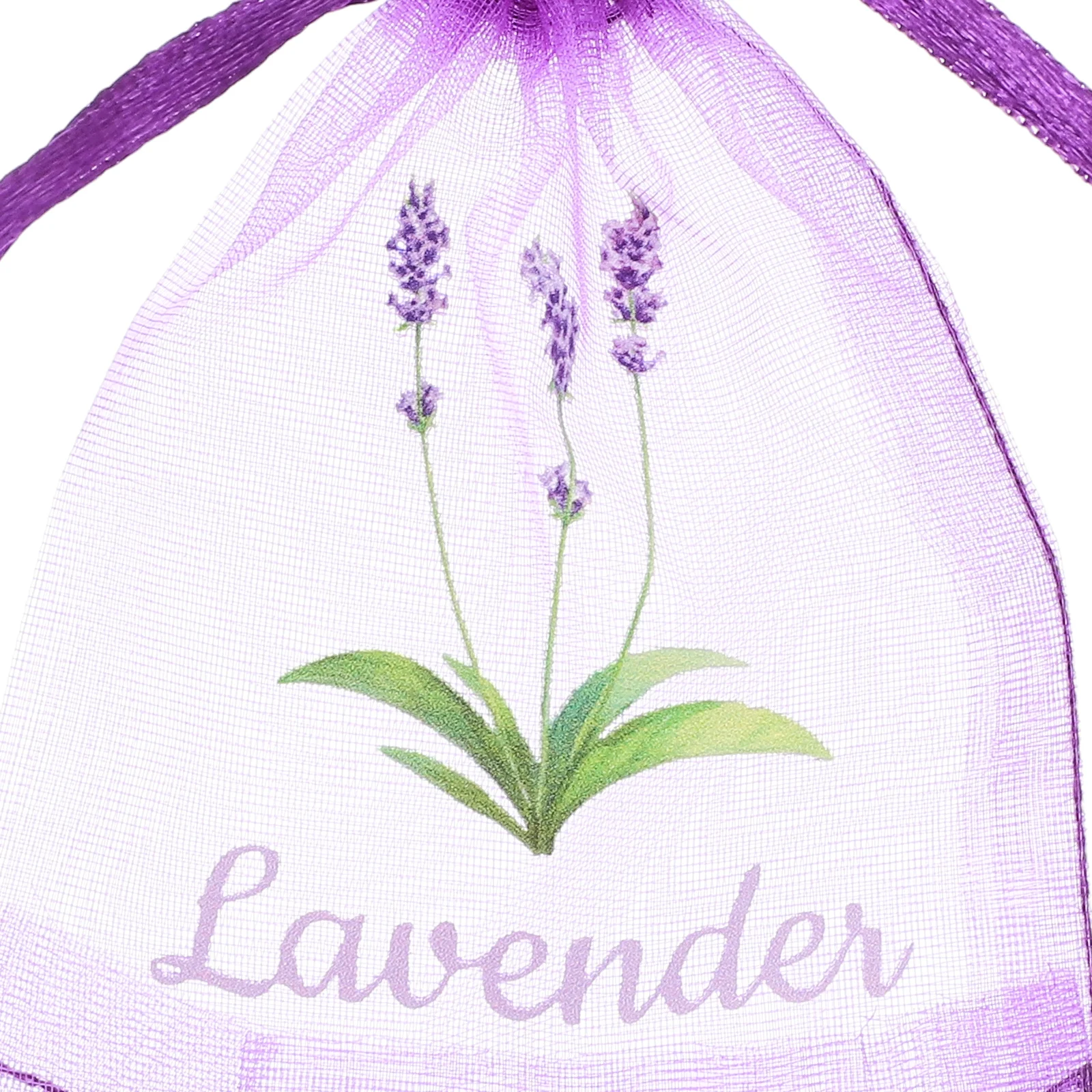 

20pcs Lavender Sachets Empty Sachets Bag Flower Printing Lavender Fragrance Sachets Bags For Dry Flower Storage Drawstring Pouch