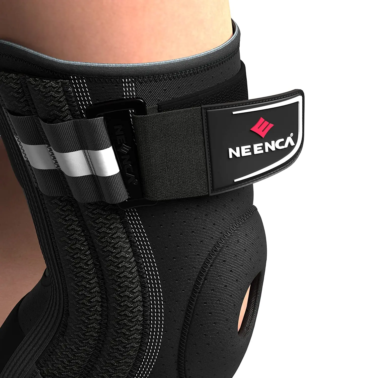 NEENCA Knee Brace for Knee Pain Knee Support with Side Stabilizers Men&Women Arthritis Meniscus Tear ACL PCL Runner Sports