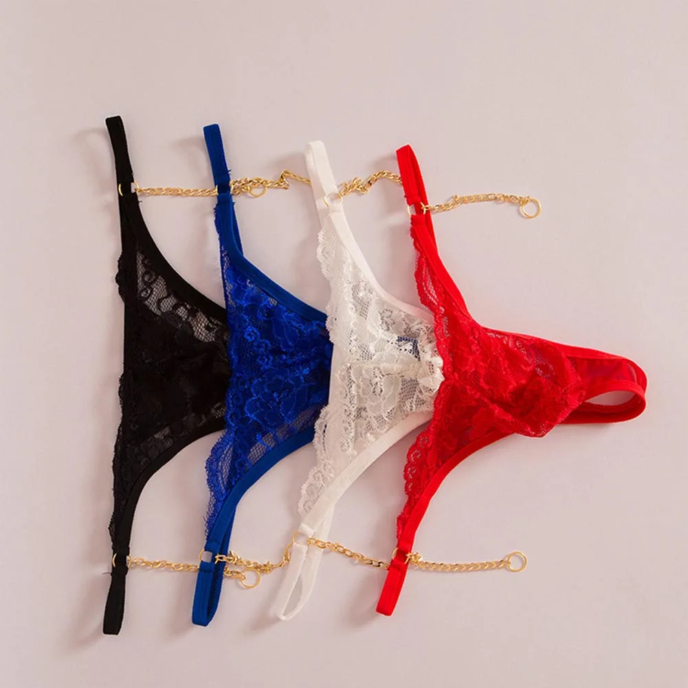 

Men Lace See Through Lingerie Low Waist Underpants Hollow Out Underwear For Hot Man Hollow Out Briefs Men's Triangular Panties