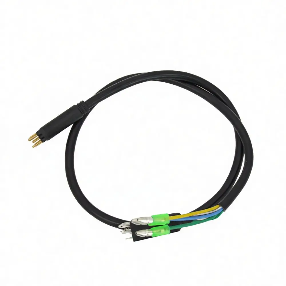 Ebike Motor 9Pin Extension Wire Waterproof Teflon Cable Male To Female Connector For Electric Bicycle Hub Drive