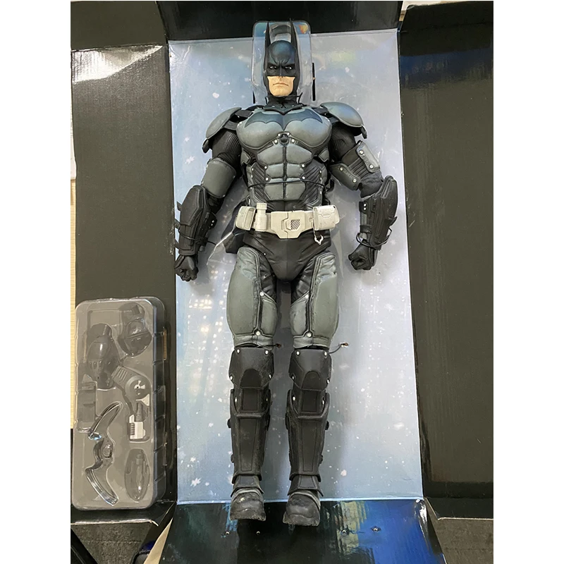 NECA بروس واين Arkham اللجوء عمل أرقام بولي كلوريد الفينيل نموذج اللعب سطح المكتب الديكور 49.5 سنتيمتر هدية عيد ميلاد الإبداعية للأطفال الأصدقاء