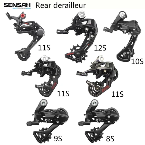 Derailleurs traseros de bicicleta de carretera SENSAH, carbono 2x8 9 10/11/12 velocidades, desviadores de bicicleta para cambio de marchas EMPIRE PRO SRX PHI, grupo nuevo