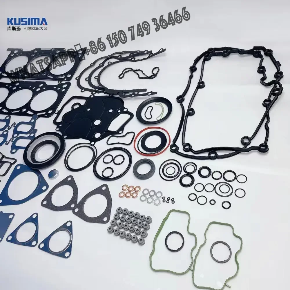 

NEW Auto Spare Parts Head Gasket Rebuilding Kit Repair Cylinder Set for Audi A4 A5 Q7 VW Touareg VR6 3.0T Diesel Engine CAS