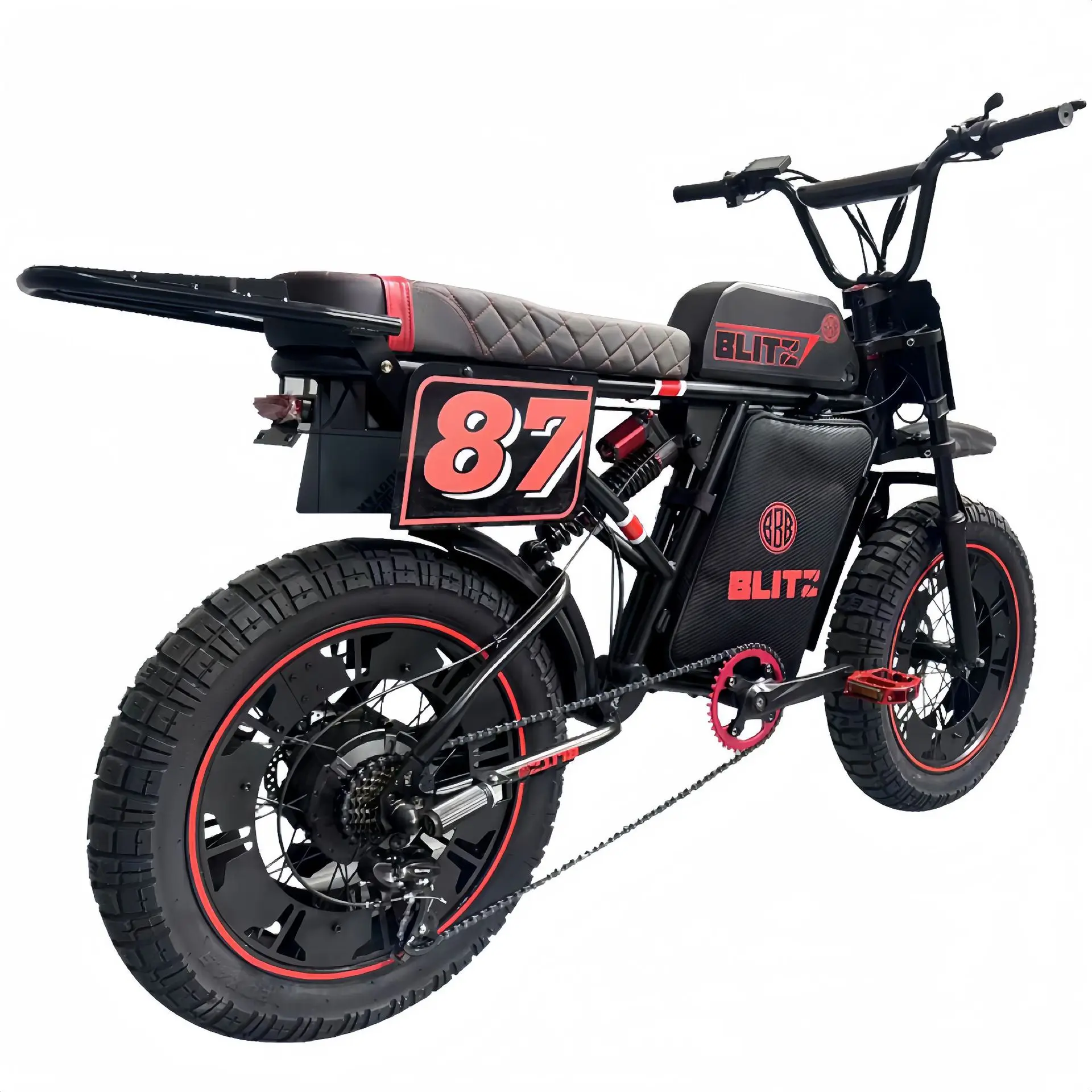 20 Inch Fat Tire Electric Bike,48V500W Motor,Snow Sand Mountain Off-Road EBike,Hydraulic Disc Brake,Aluminum Frame