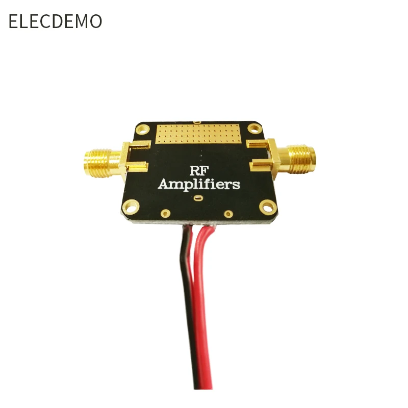 RF LNA Low Noise Amplifier Module, 10M-3000MHz Broadband, 22dB Gain, High Flatness, Low NF, High Linearity, DIY SMA PCB