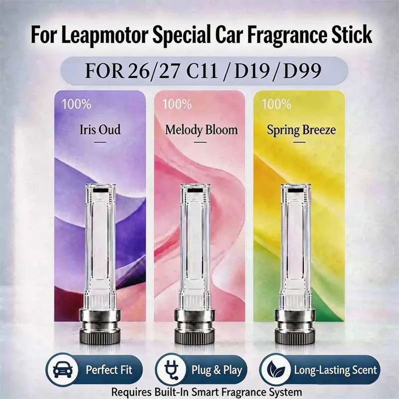For Leapmotor C11 D19 D99 OEM Car Aroma Stick with Shell & Chip Recognizable by Original Vehicle System