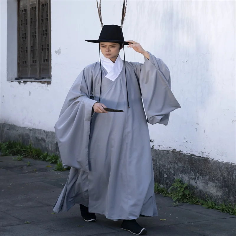 

Modern Hanfu Men Chinese Traditional Costume Fairy Male Cosplay Kimono Robe China Dress Men's Clothes Stage Performance