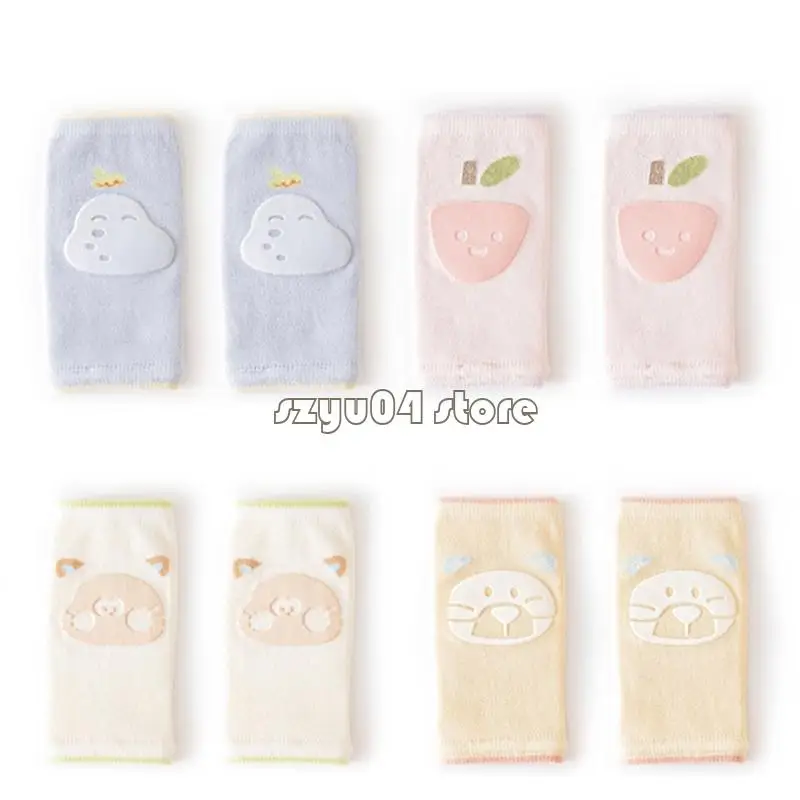 

4X7D Toddler Crawling Essential Kneepads Comfortable Infant Gaiter Sleeve Breathable