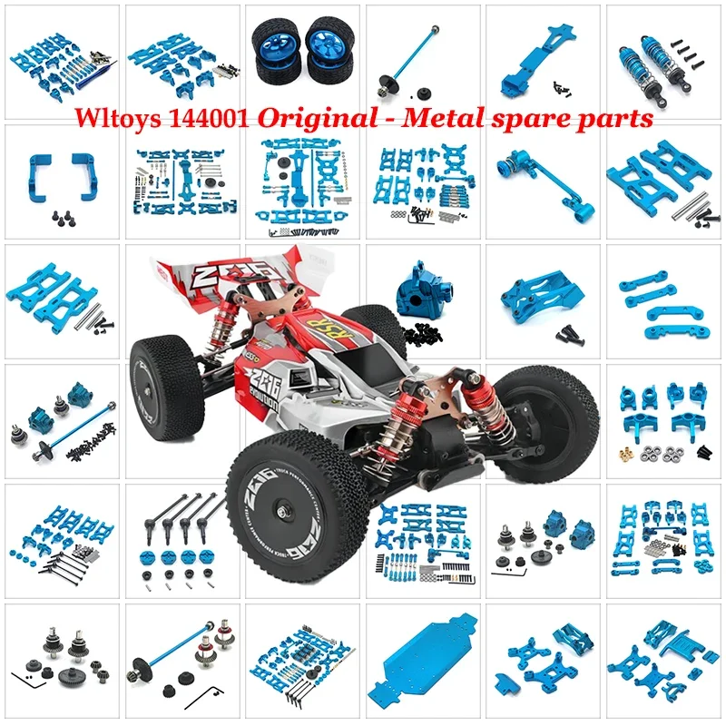 

Подходит для WLtoys 144001 144002 124016 124017 124018 124019 универсальный металлический обновленный Радиоуправляемый автомобиль, модификация переднего бампера