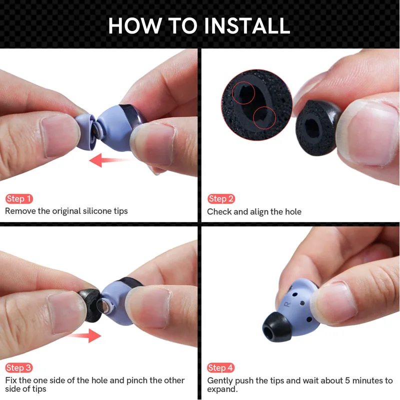 1คู่โฟมจำรูปปลั๊กอุดหูสำหรับ OnePlus Buds Pro,Z2 TWS ใช้งานร่วมกับ,หูฟังไร้สาย,Non-Slip,ฤดูใบไม้ร่วงหลักฐานเก็บเสียง