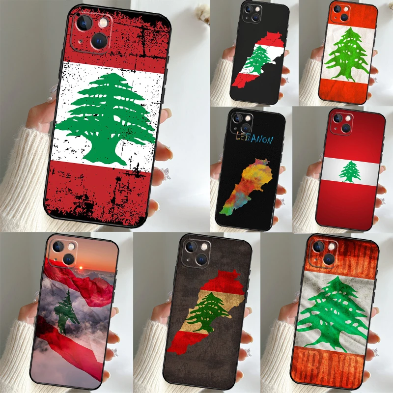 Lebanon Flag Map Co… - image