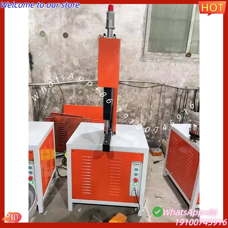 CE Certification Industrial Mechanical Motor Rivet Machine for High Productivity Garment Shoe Leather Goods Stationery Bag