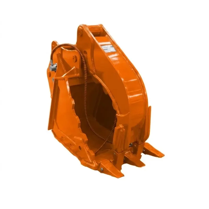 Efficient material handling grab for excavators: hydraulic grab bucket