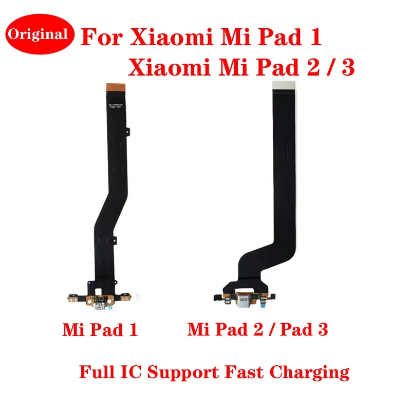 

Для Xiaomi Mi Pad 1 2 3 a0101 USB-порт для зарядки, док-станция, разъем для зарядного устройства, шлейф для майборда, запасные части