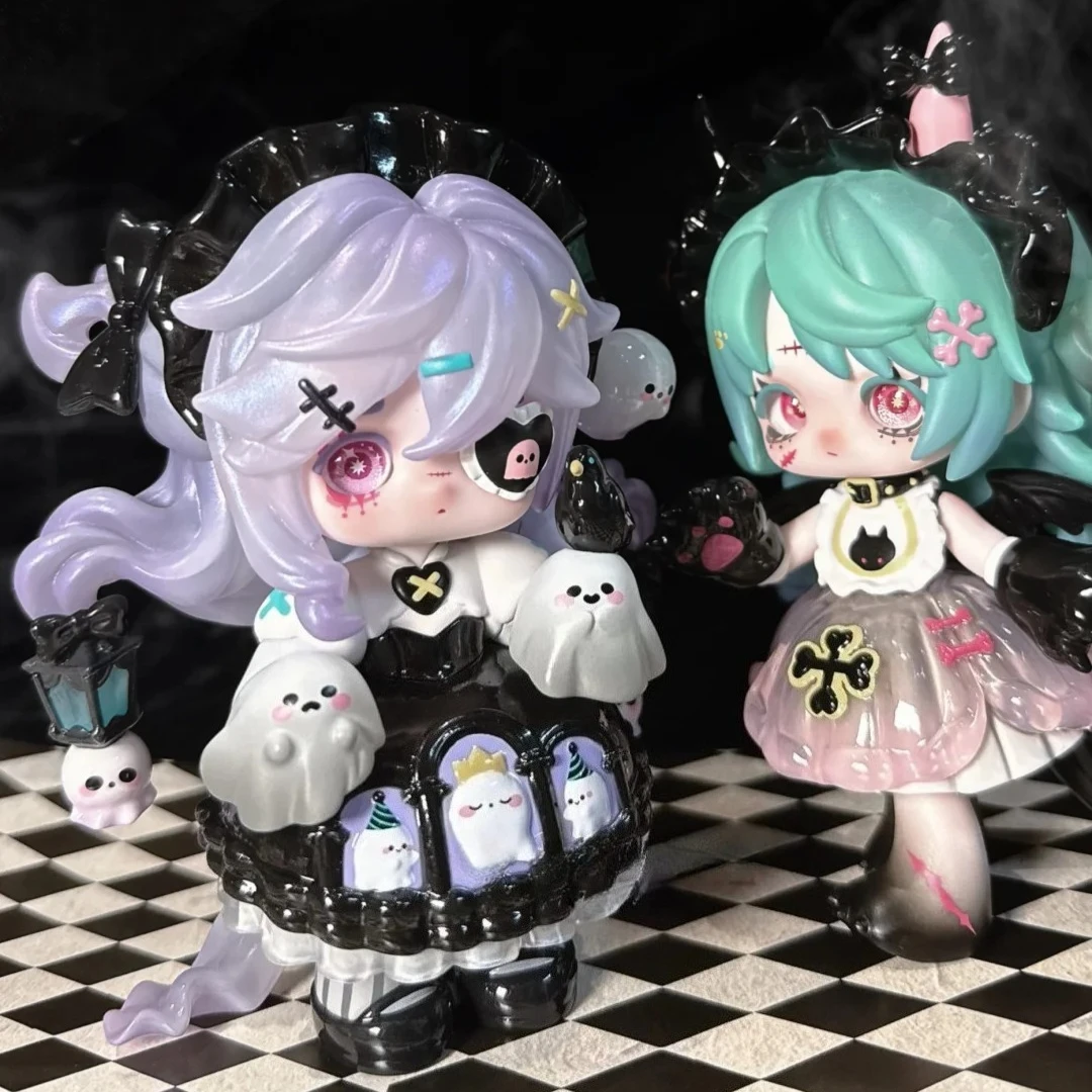 

Ninita Witch Revelation Series Blind Box Anime Doll Trendy Toys Desktop Ornament Mystery Box Collection Model Valentine's Gift