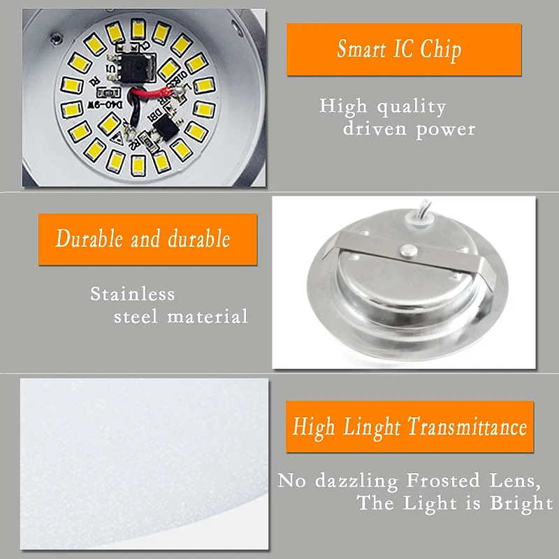 Oprawa LED typu Downlight 3W Sufitowe Oprawy wpuszczane Okrągłe 14mm Smukła Lampa LED Wycięcie 55mm Wbudowana Lampa Domowy Hotel Wyświetlacz światła