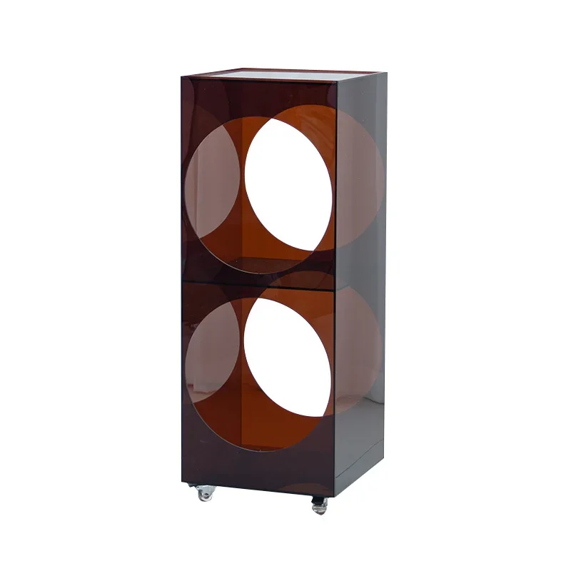 

Installation-free transparent bookcase, simple wind floor shelf, sofa display, storage bookshelf against the wall