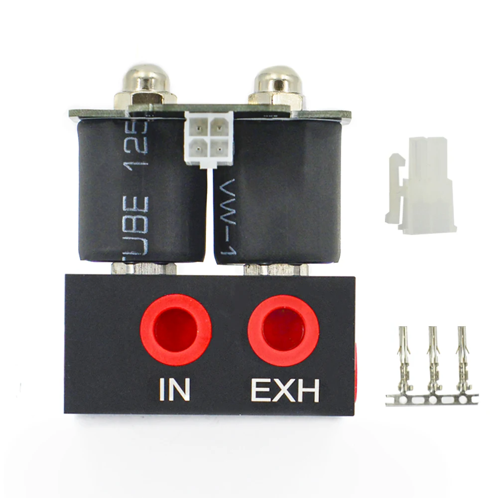 Stock 200PSI Solenoid Valve Air Ride Suspension Manifold Valve Double Solenoid Valve Set With Wireless Remote Control