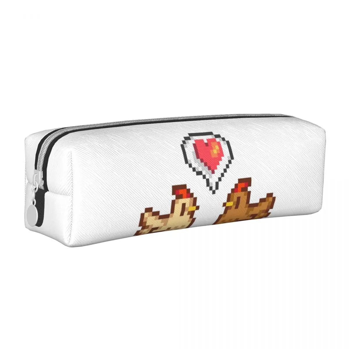 

Пеналы Stardew Valley Chicken Lov, большие сумки для ручек, коробка для ручек для мальчиков и девочек, канцелярские принадлежности, пенал, косметичка