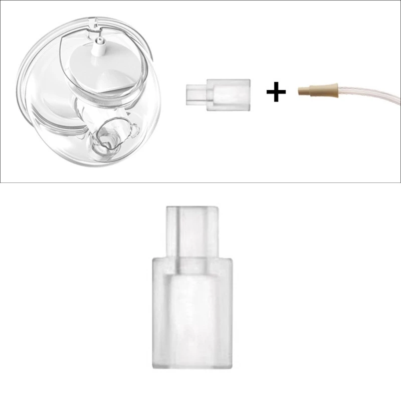 Wearable Breast Connector Tubing Adapter Breast Part Accessories Silicone Connector Replacement Connectors P31B