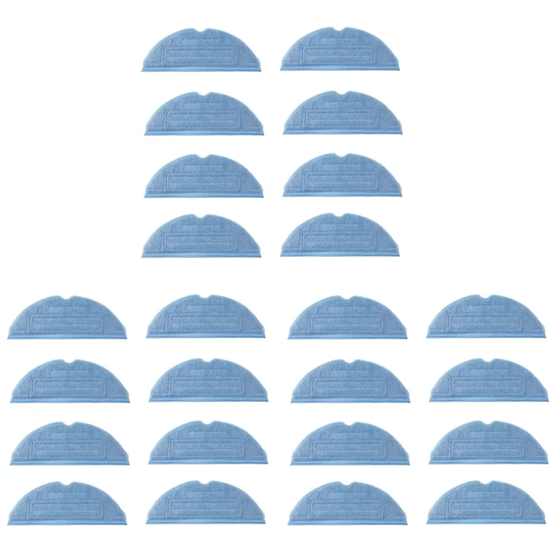 SANQ 24 قطعة وسادة الممسحة لشاومي Roborock مكنسة كهربائية روبوت S7 S70 S75 S7max S7maxv T7S T7S Plus ممسحة الخرق ممسحة الملابس أجزاء