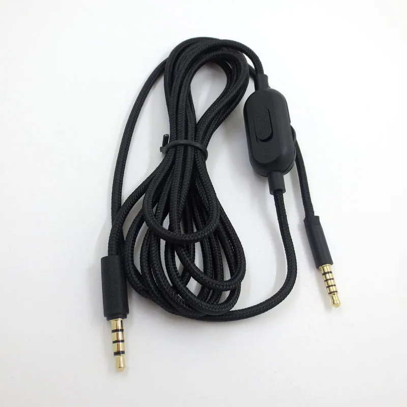 Cable de auriculares para Logitech G433 G233 GPRO X, Cable de Audio Universal para auriculares de juego, 2M