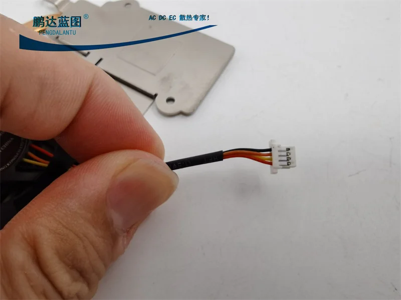 알루미늄 시트 포함 노트북 터빈 음소거, 온도 제어 냉각 선풍기, 89*85*57mm, 5v0.1A Pwm, 신제품