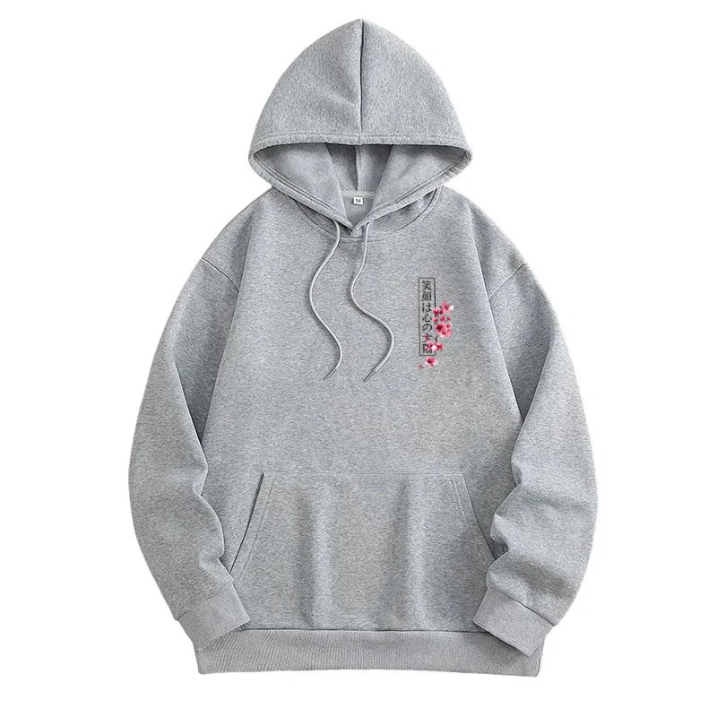 Meistverkaufter Herren-Kapuzenpullover im lockeren Casual-Stil für Herbst und Winter. Trendiger, jugendlicher, warmer Mantel im Partnerlook. – Detail 5