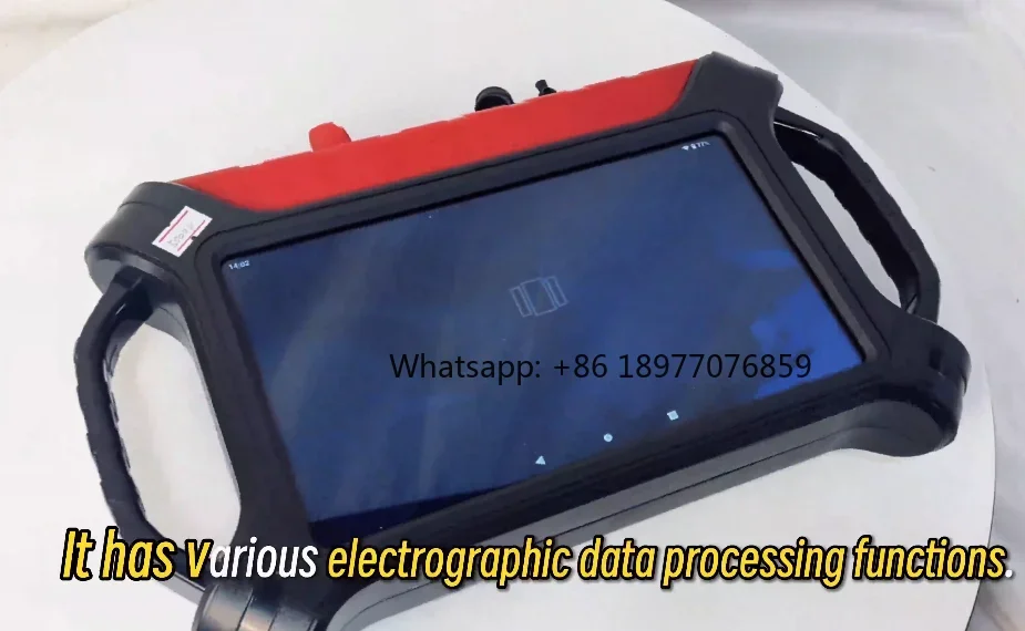 ADMT ZN300P Multi-Functional Electrical Method Instrument LCD Display Easy Operation Geologists Geological Equipment